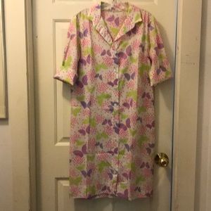 Silk/cotton Summer Dress IMagnin Vintage